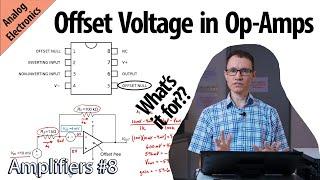 Offset voltage in op-amps Amplifiers #8