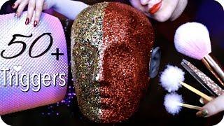 ASMR 50+ Triggers over 3 Hours NO TALKING Ear Cleaning Massage Tapping Peeling Umbrella & MORE