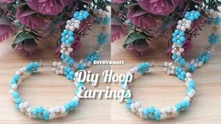 Diy Hoop Earrings  Earrings design   Earrings making  Handmade Jewellery  Diybyswati
