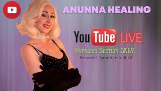 Hypnosis section from the Live Event 18th June Female #hypnotic Voice #asmr