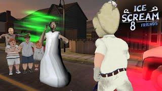 Ice Scream 8 Rod Followed Granny In to town  Animation Part 16