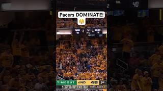The Pacers & Andrew Nembhard’s RUN in the 2nd quarter sends PACERS FAN INTO A FRENZY #Shorts