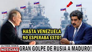 Llamada de emergencia de Maduro a Rusia Advertencia final de Putin Hasta EE.UU. en shock