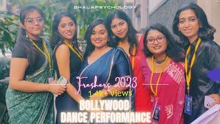 BEST BOLLYWOOD  DANCE PERFORMANCE  FRESHERS 2023 DEPARTMENT OF PSYCHOLOGY  ASUTOSH COLLEGE.