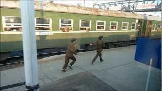 Inside North Korea by an American Tourist - Part 1 of 4 HD TRAIN PORTION