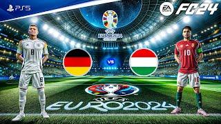 FC 24 - Germany vs. Hungary  UEFA EURO 2024 Group A Full Match  PS5™ 4K60