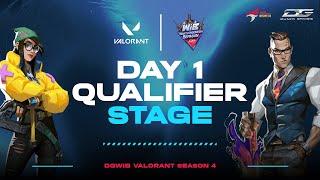 DGWIB VALORANT SEASON 4  QUALIFIER STAGE DAY 1