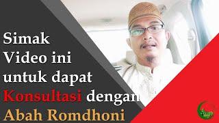 Tanya Jawab Seputar Cara Konsultasi dengan Abah Romdhoni