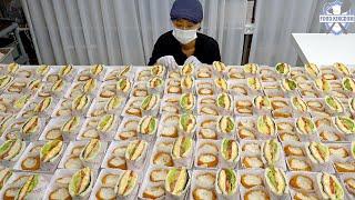 extreme job sandwich lunch box master  korean street food