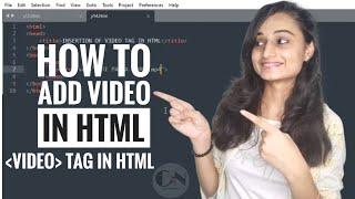 How to Insert video in HTML   HTML Tutorial  Code With Neha