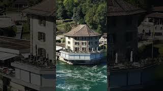 Rhine Falls waterfalls in Switzerland #drone #cinematic #waterfalls