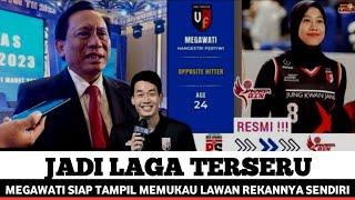 BAKALAN SERU... MEGAWATI UNGKAP HAL INI MENJELANG RED SPARKS VS INDONESIA ALL STARS