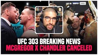 McGREGOR OUT PEREIRA IN  UFC 303  Ariel Helwani Breaking News Update