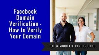 Facebook Domain Verification - How to Verify Your Domain