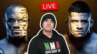 Usman vs Burns UFC 258  MEXICAN FIGHT COMPANION