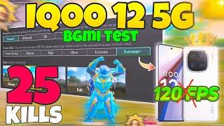 iQOO 12 5G BGMI  New Update 3.2  Test  iQOO 12 120Fps ?