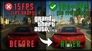 HOW TO FIX FPS DROPS & LAGS IN GTA 5