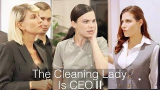 Female CEO pretended to be a cleaner and was bullied in the company. She decided to fight back once