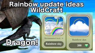 Wildcraft rainbow update ideas Rainbow world den and more