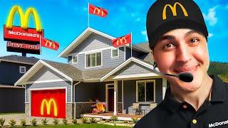 خونم رو به رستوران مکدونالد تبدیل کردیم  واقعی  I Opened a McDonalds In My HOUSE