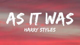 Harry Styles - As It Was Lyrics