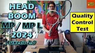  HEAD BOOM MP  MP L 2024 Auxetic 2.0 Quality Control Test 
