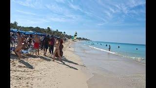 Playa de Este Cuba - Beach walk. The beautiful beach right next to Havana.