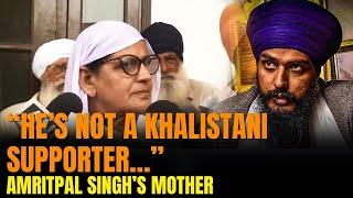 “He’s not a Khalistani supporter…” Amritpal Singh’s mother Balwinder Kaur backs son  News9