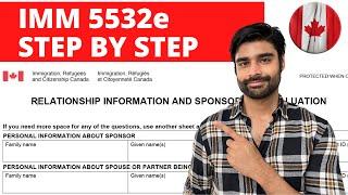 SPOUSE PR CANADA Sponsorship Evaluation and Relationship Questionnaire IMM 5532e Part C