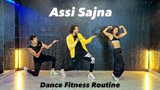Assi Sajna  Jasleen Royal   Dance Fitness Routine #akshayjainchoreography #ajdancefit #assisajna