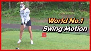LPGA No.1 Nelly Korda Perfect Winning Swing & Slow Motions