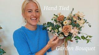 How to Make a Wedding Bouquet Garden Style