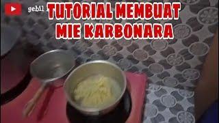 Tutorial bikin mie karbonara mantul creamy bgt