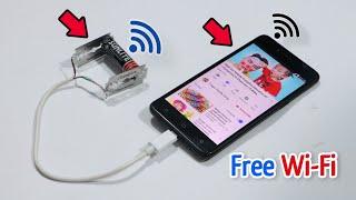 Free Wi-Fi Internet 100% Works  Get Unlimited Free Internet at Home - New Best ideas