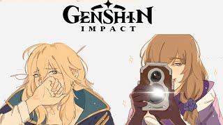 Lisas New camera Genshin Impact Comic Dub