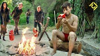 Primitive Technology CRAFTING a Zombie Meat Harvester