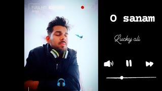 o sanam by Lucky Ali  unplugged  piono  shaan