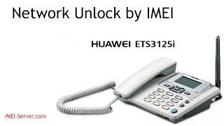 Unlock Huawei ETS3125i from Megafon Russia