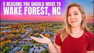 5 Reasons That You Should Consider Moving To Wake Forest NC  Relocating To Raleigh North Carolina