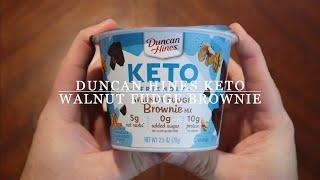 Mid Week Snack  Duncan Hines Keto  Walnut Fudge Brownie Mix