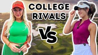 4 CLUB MATCH against University of Miami Golfer  Sabrina Andolpho