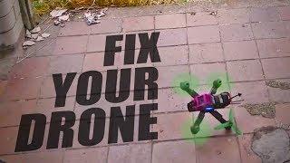 SIMPLE drone troubleshooting dipping corners