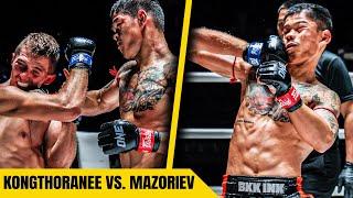 Muay Thai Beatdown  Kongthoranee vs. Sharif Mazoriev  Full Fight