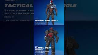 Fortnite Fallout T-60 POWER ARMOR doing Built In Emotes and Funny Dances #1 #shortsfeed