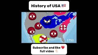 Countryballs - History of USA #usa #countryballs #america #history part 6