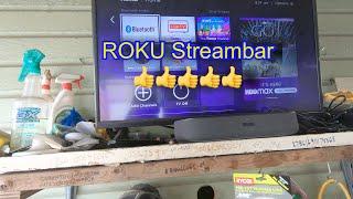 ROKU Streambar  #roku #rokustreambar