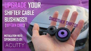 The BEST Cable Bushings Out There Acuity Instruments 10th Gen Honda Civic Shifter Cable Bushings