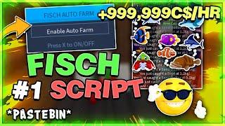 Roblox Fisch SCRIPT GUI *PASTEBIN*TELEPORT AUTO FARM FISH DUPE  INF COINS AUTO QUEST + MORE