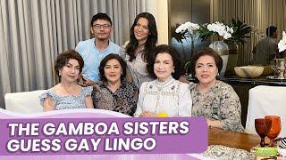 The Gamboa Sisters Guess Gay Lingo  Ciara Sotto