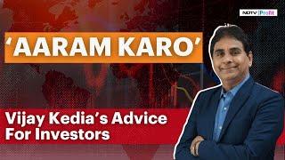 Watch Vijay Kedias Advice For Investors Amid Stock Market Crash  Vijay Kedia Interview